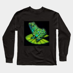 Psychedelic Frog - The Colorado River toad Long Sleeve T-Shirt